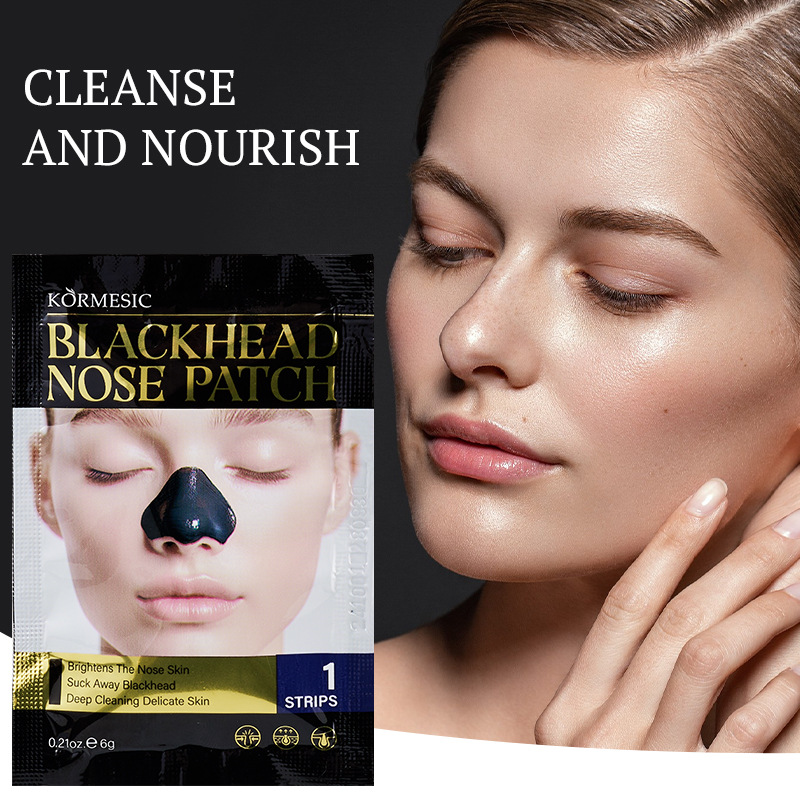 Charcoal Pore Strip - Deep Cleansing Nose Pack 10pcs Bamboo