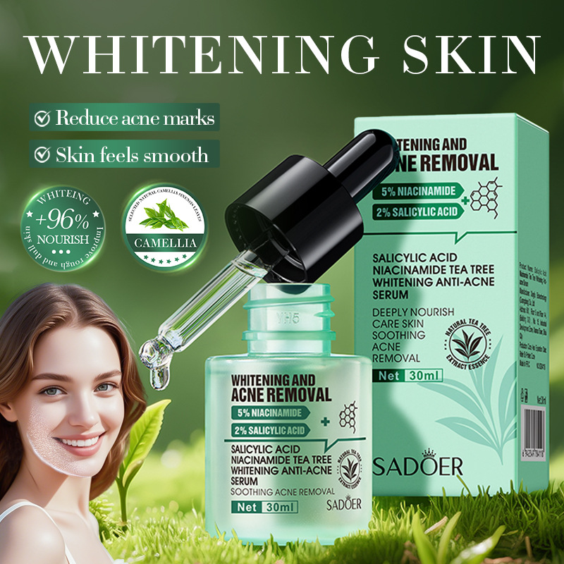 Tea Tree Spot Treatment - Acne Removal Whitening Serum Effective Fade
