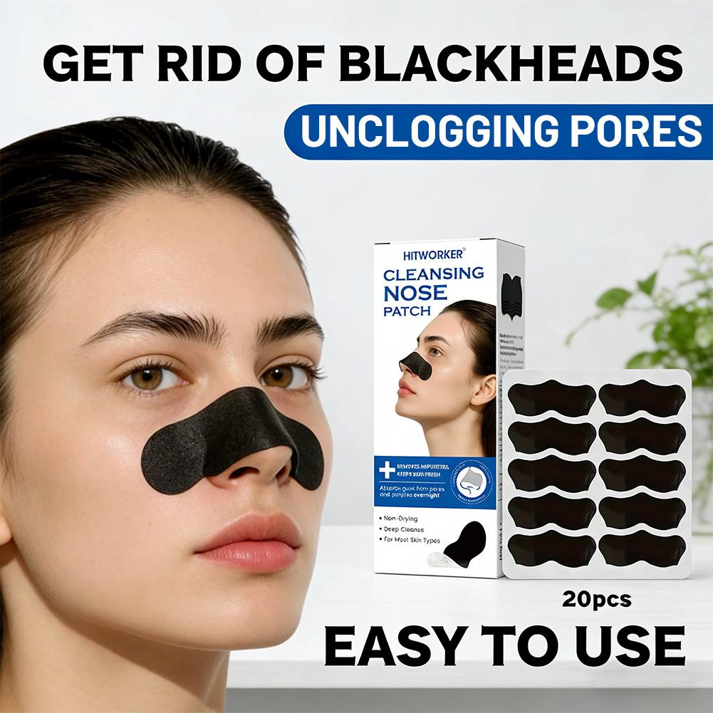 Charcoal Pore Strip - Unisex Blackhead Remove Mask Nasal Strips