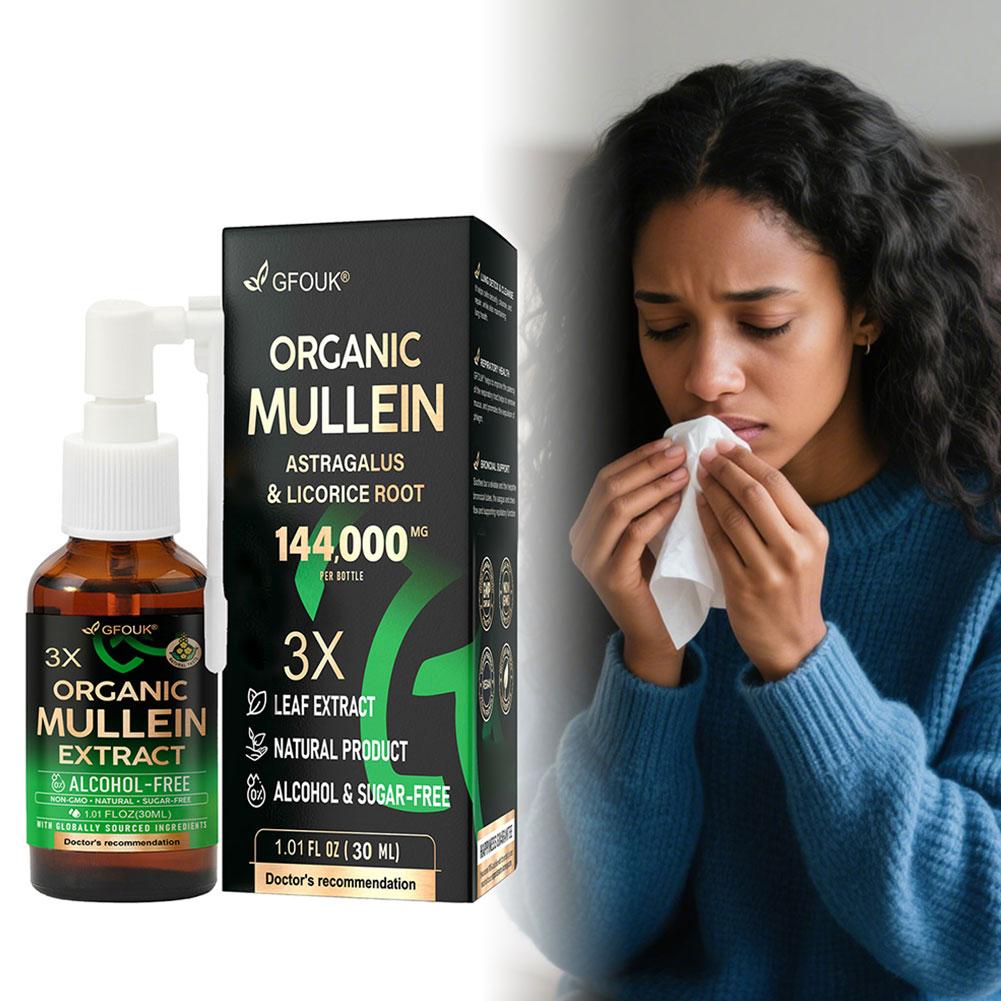 3X Organic Mullein Leaf Extrac - Licorice Root Extract avis et prix