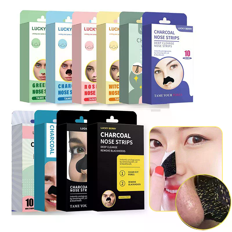 10Pcs Bamboo Charcoal Blackhea - Charcoal Pore Strip avis et prix