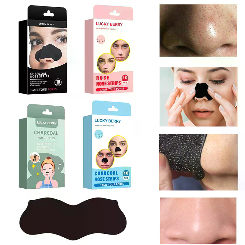 10Pcs Bamboo Charcoal Blackhea - Charcoal Pore Strip avis et prix