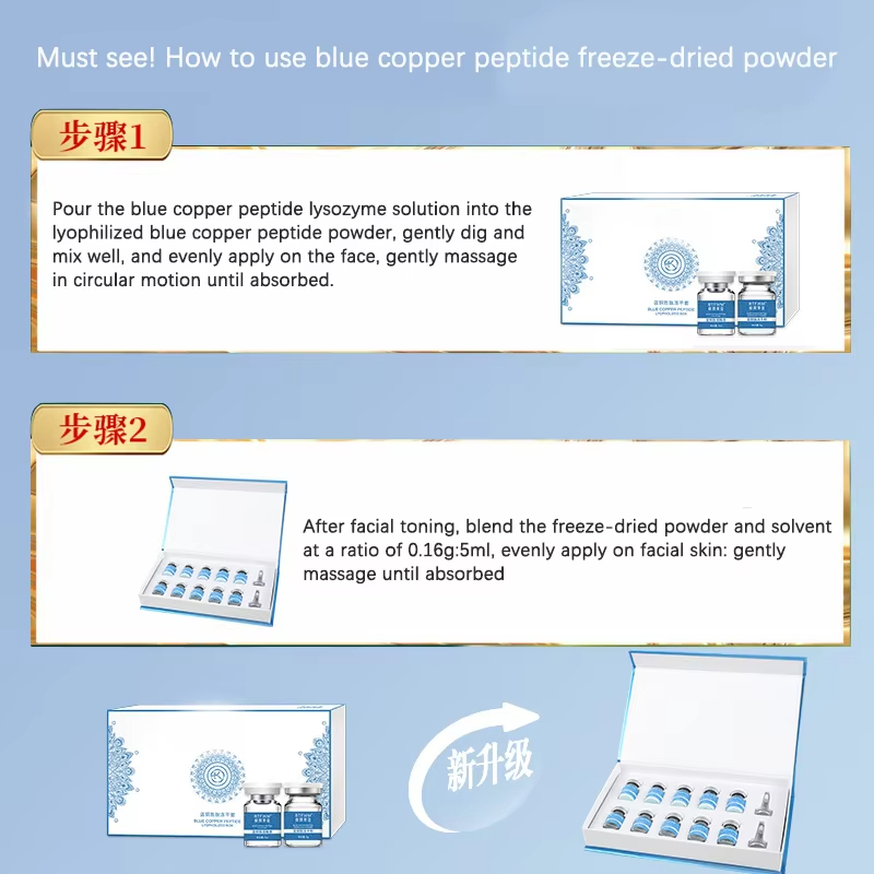 Hot GHK-Cu Blue Copper Peptide - Licorice Root Extract avis et prix