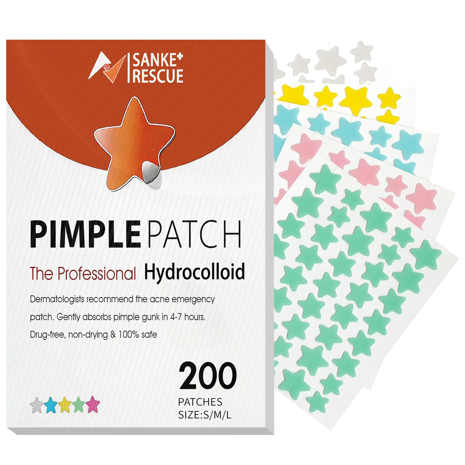 200Pcs Pimple Patches for Face - Tea Tree Spot Treatment avis et prix