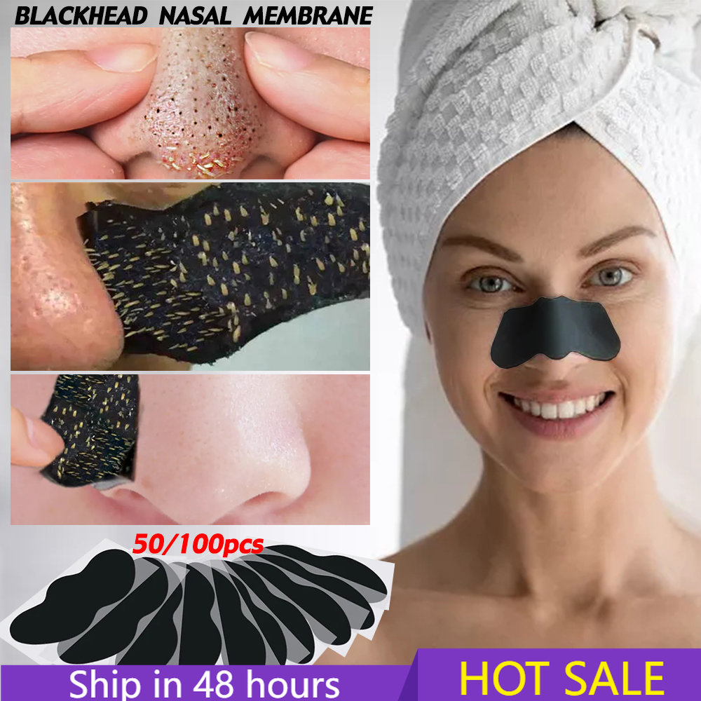 New 10-100pcs Unisex Blackhead - Charcoal Pore Strip avis et prix
