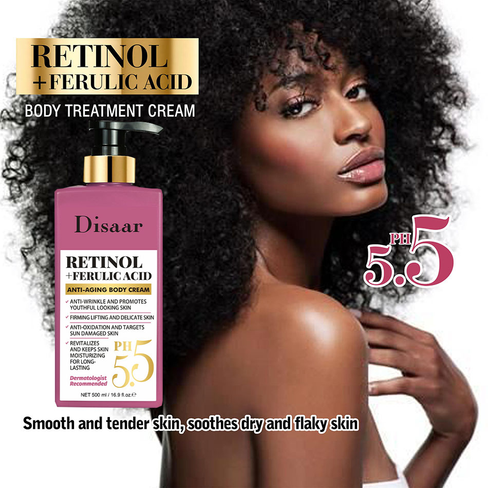 PH 5.5 Retinol Body Lotion Fir - Ferulic Acid Serum avis et prix