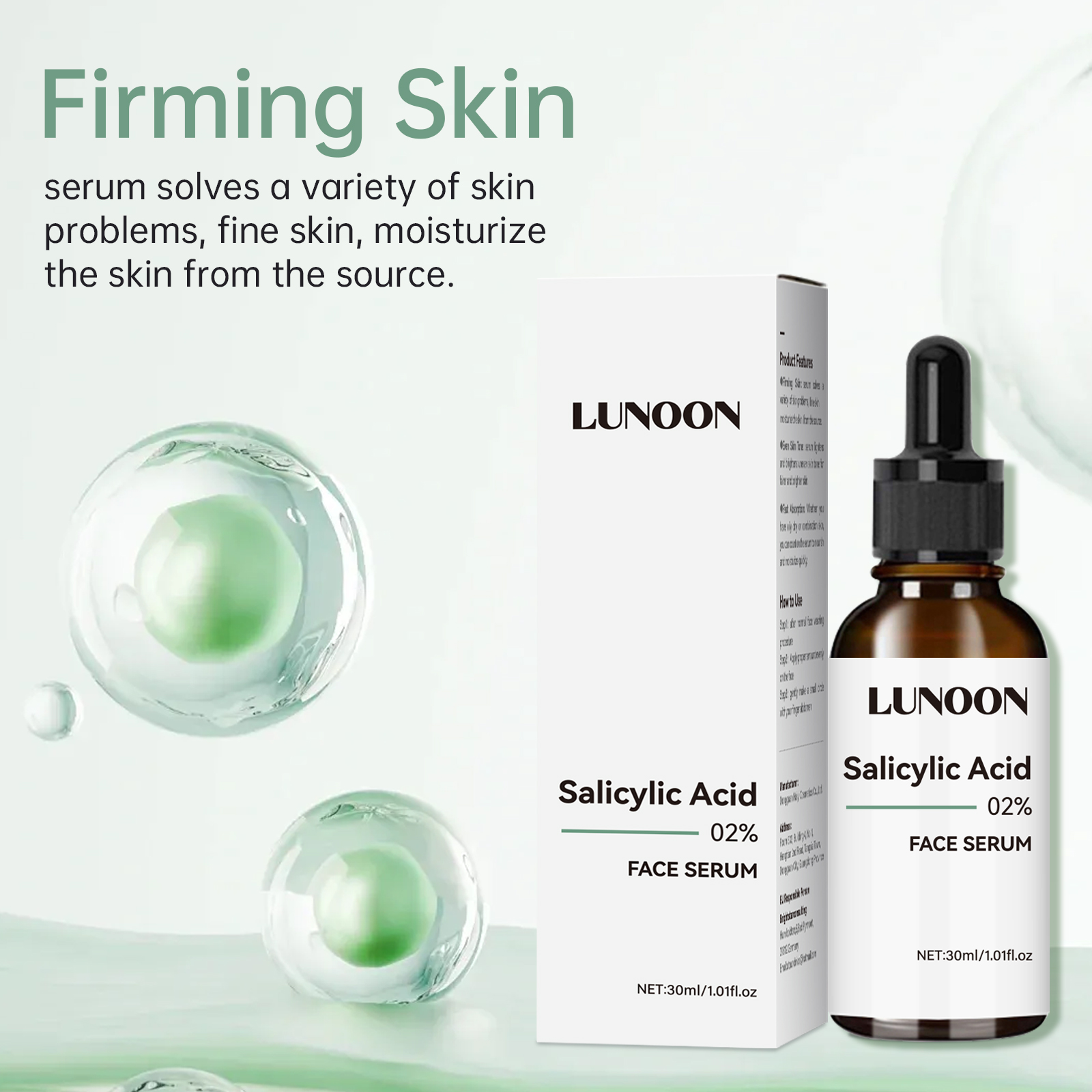 Salicylic Acid Facial Serum Fi - Tranexamic Acid Serum avis et prix