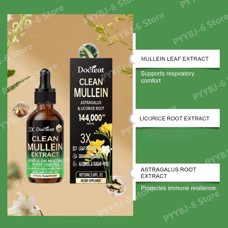 Mullein Astragalus & Licorice  - Licorice Root Extract avis et prix