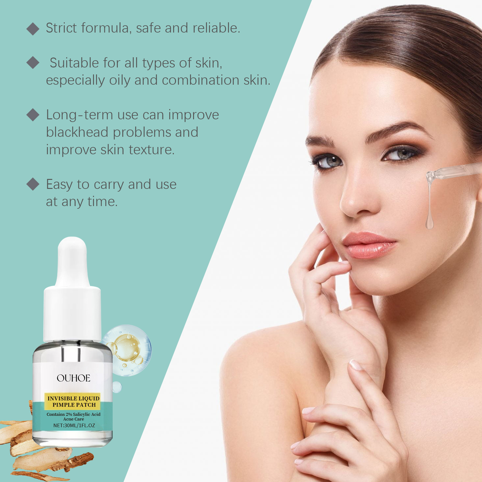 Acne Repair Facial Serum Light - Licorice Root Extract avis et prix
