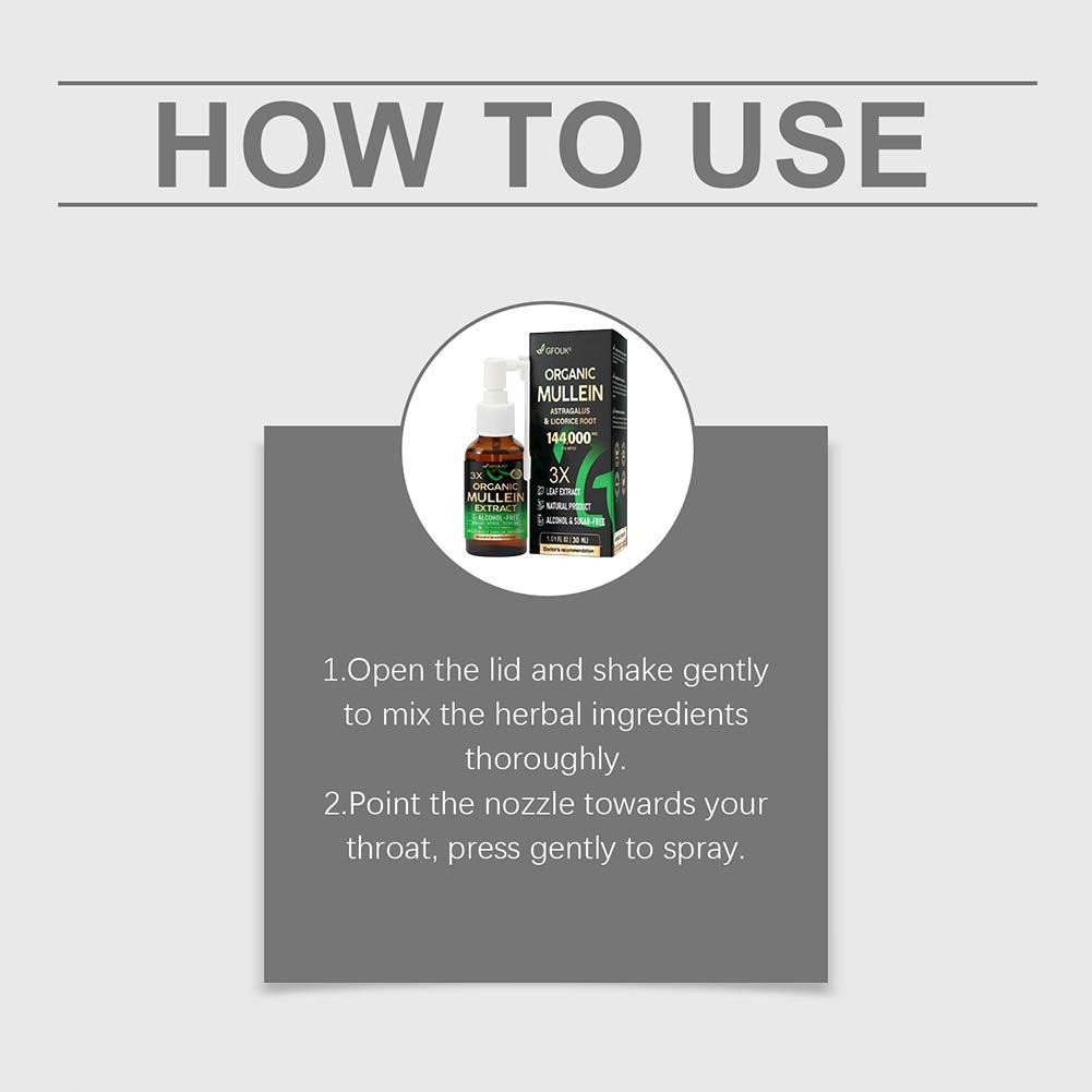 30ml Organic Mullein Herbal Lu - Licorice Root Extract avis et prix