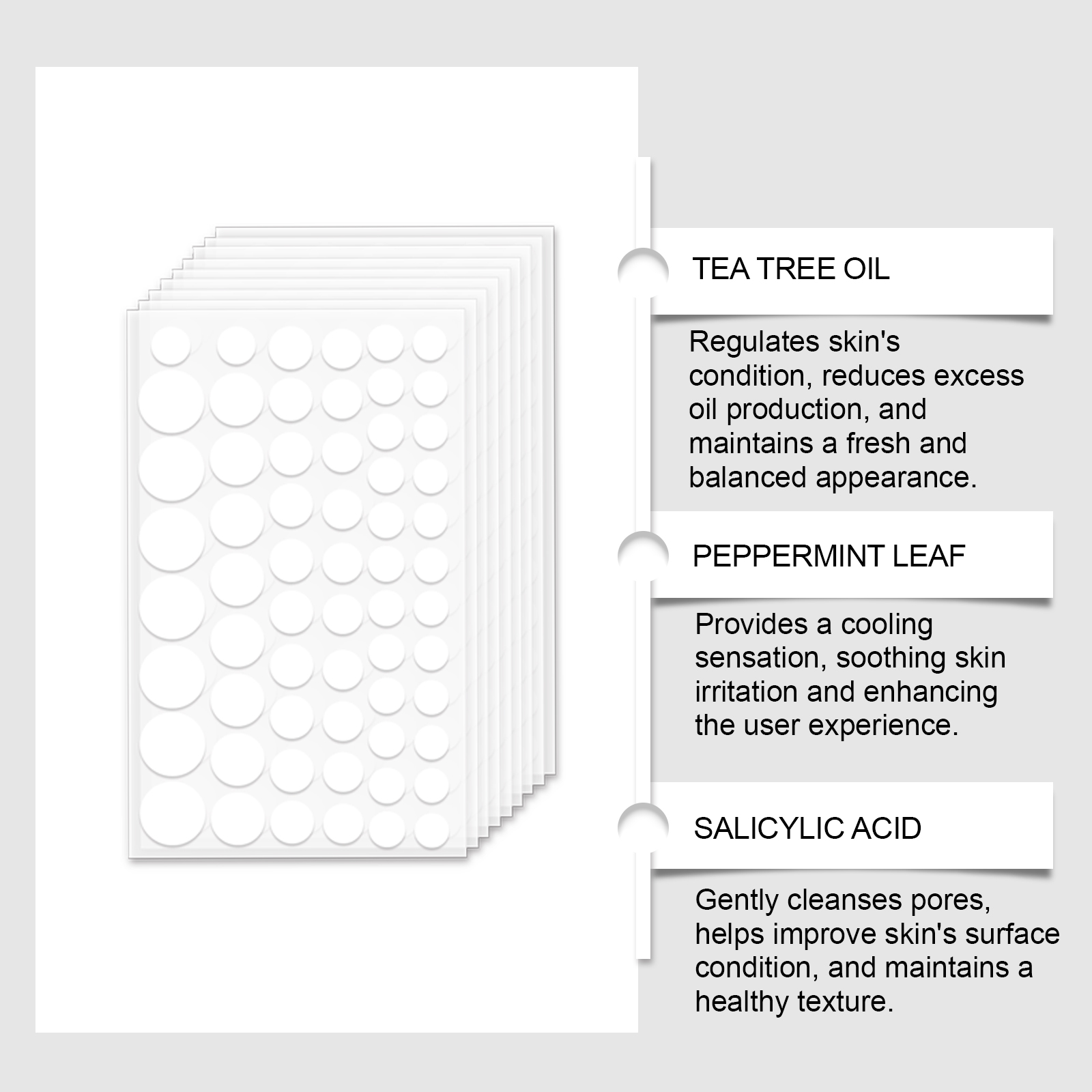 Invisible Hydrocolloid Acne Pa - Tea Tree Spot Treatment avis et prix