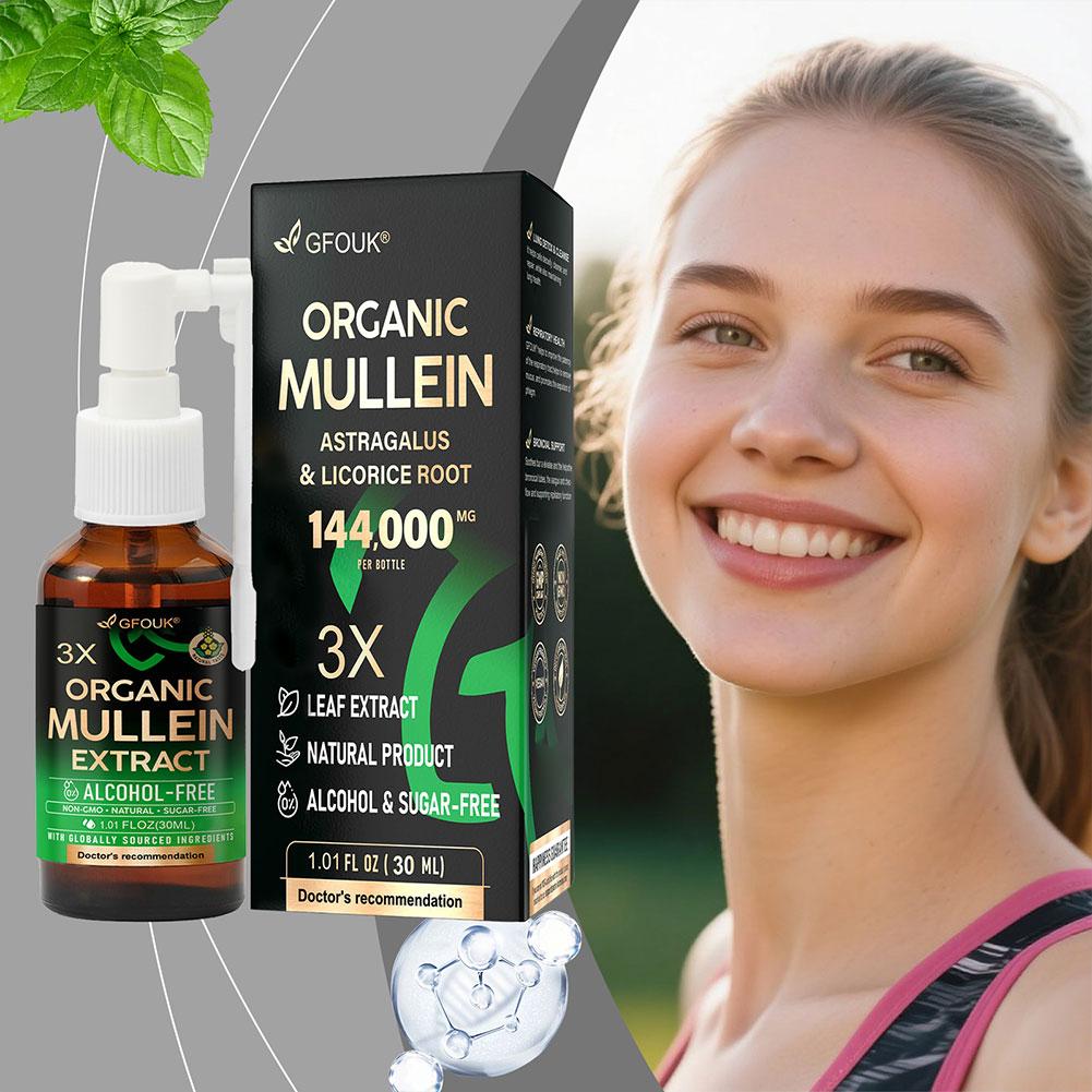 Organic Mullein Lung Cleansing - Licorice Root Extract avis et prix