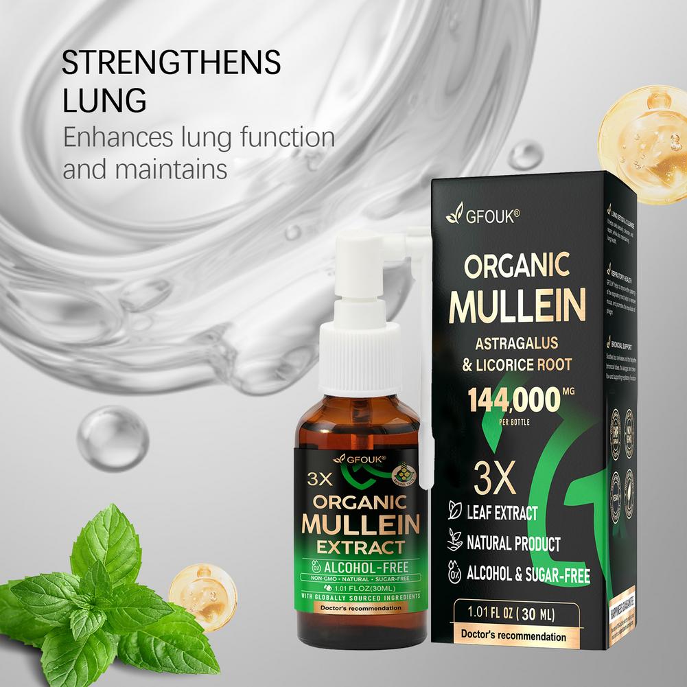 Organic Mullein Lung Cleansing - Licorice Root Extract avis et prix