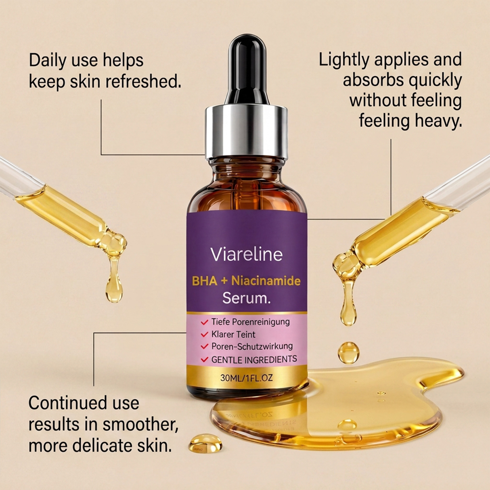 Salicylic Acid Niacinamide Ser - Tranexamic Acid Serum avis et prix