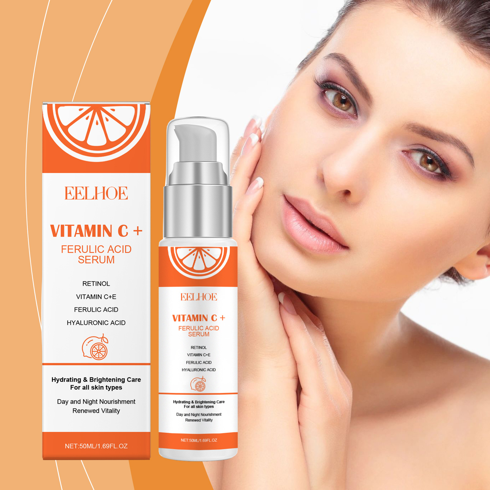 EELHOE Vitamin C E Ferulic Aci - Ferulic Acid Serum avis et prix