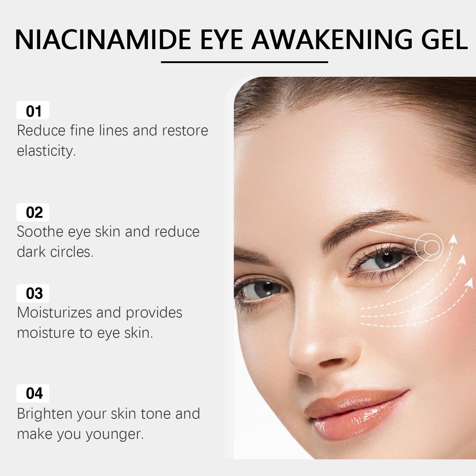 Nicotinamide Eye Cream Gel Lif - Licorice Root Extract avis et prix