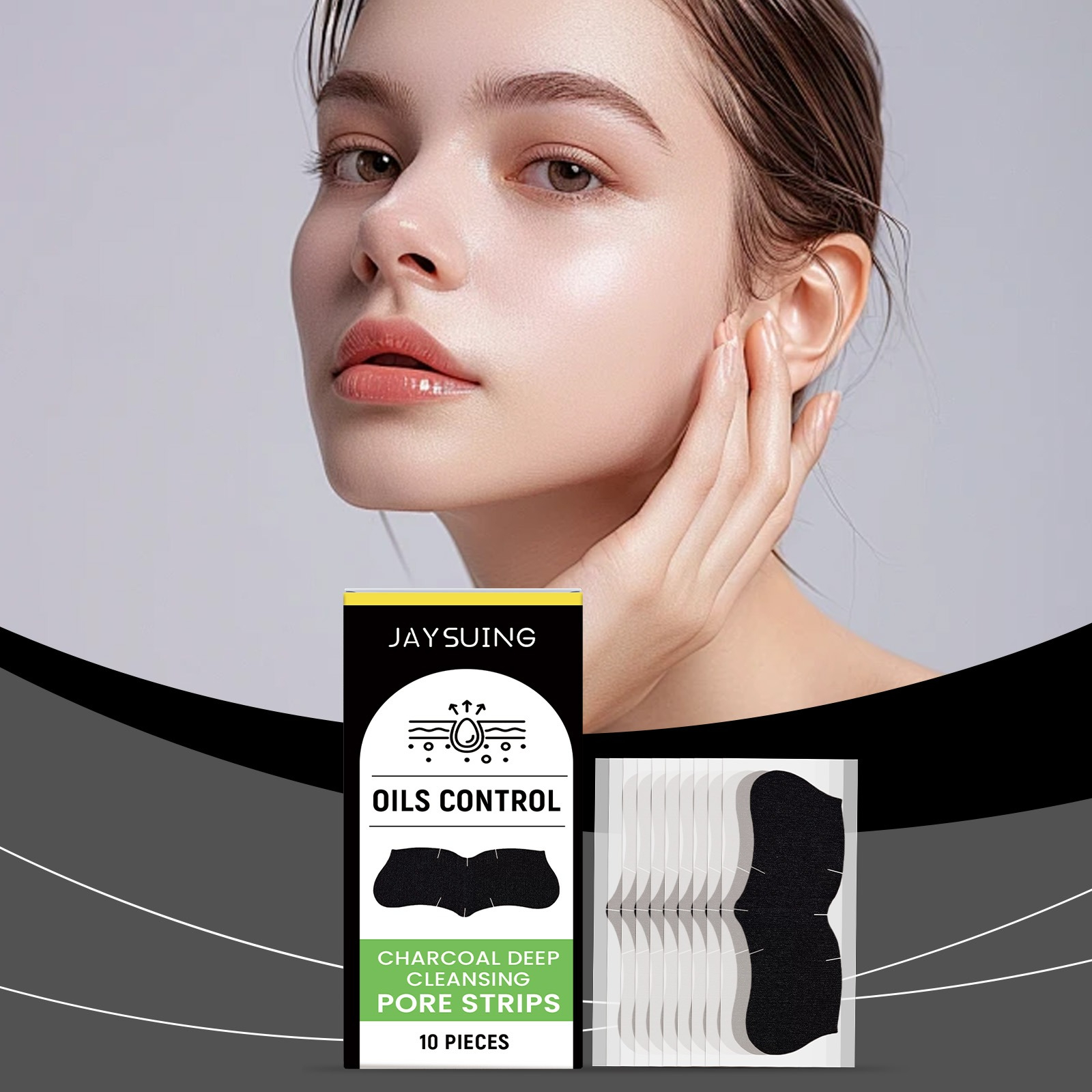 Nose Blackhead Remover Mask Ch - Charcoal Pore Strip avis et prix