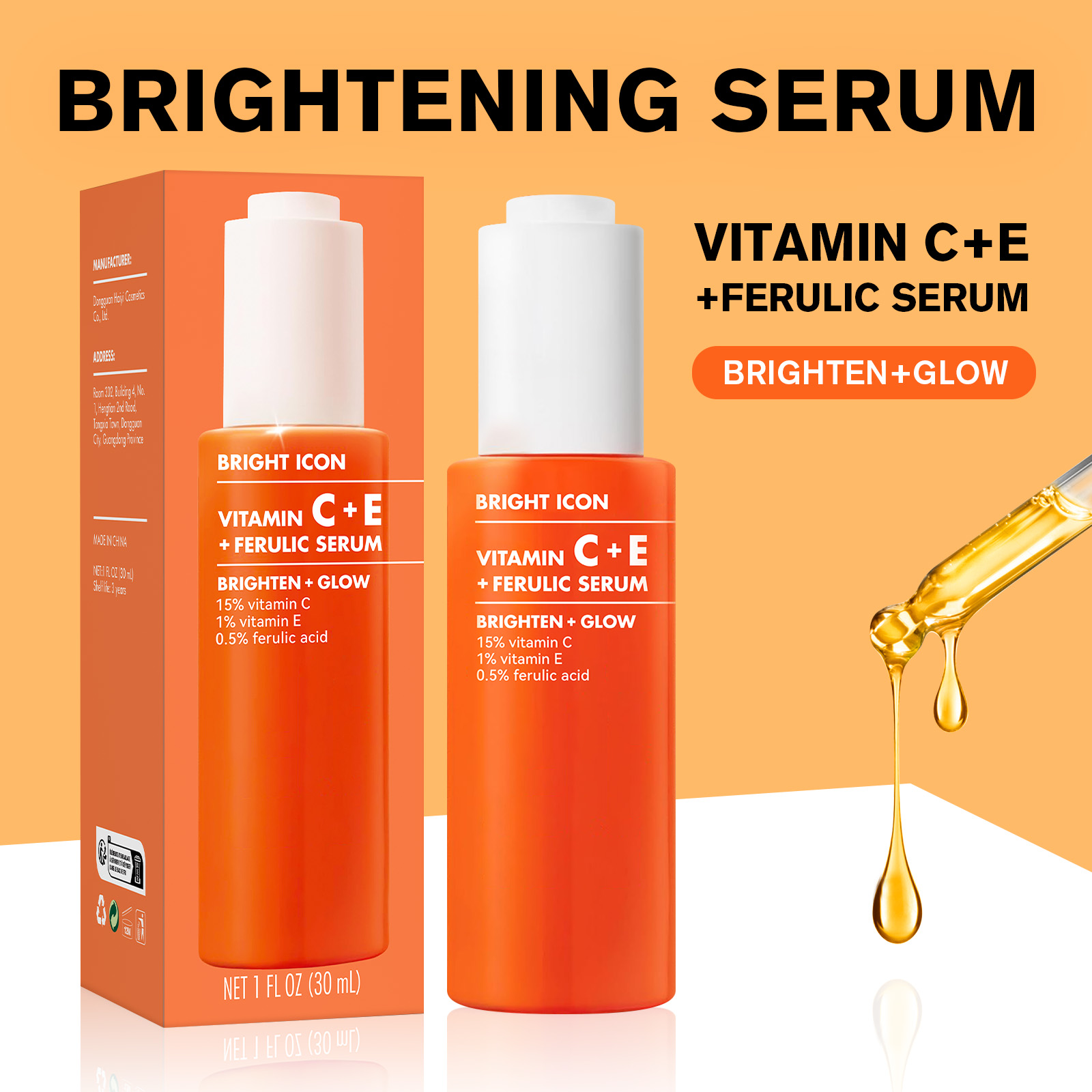 Vitamin C+E Serum for Eye Bag  - Ferulic Acid Serum avis et prix