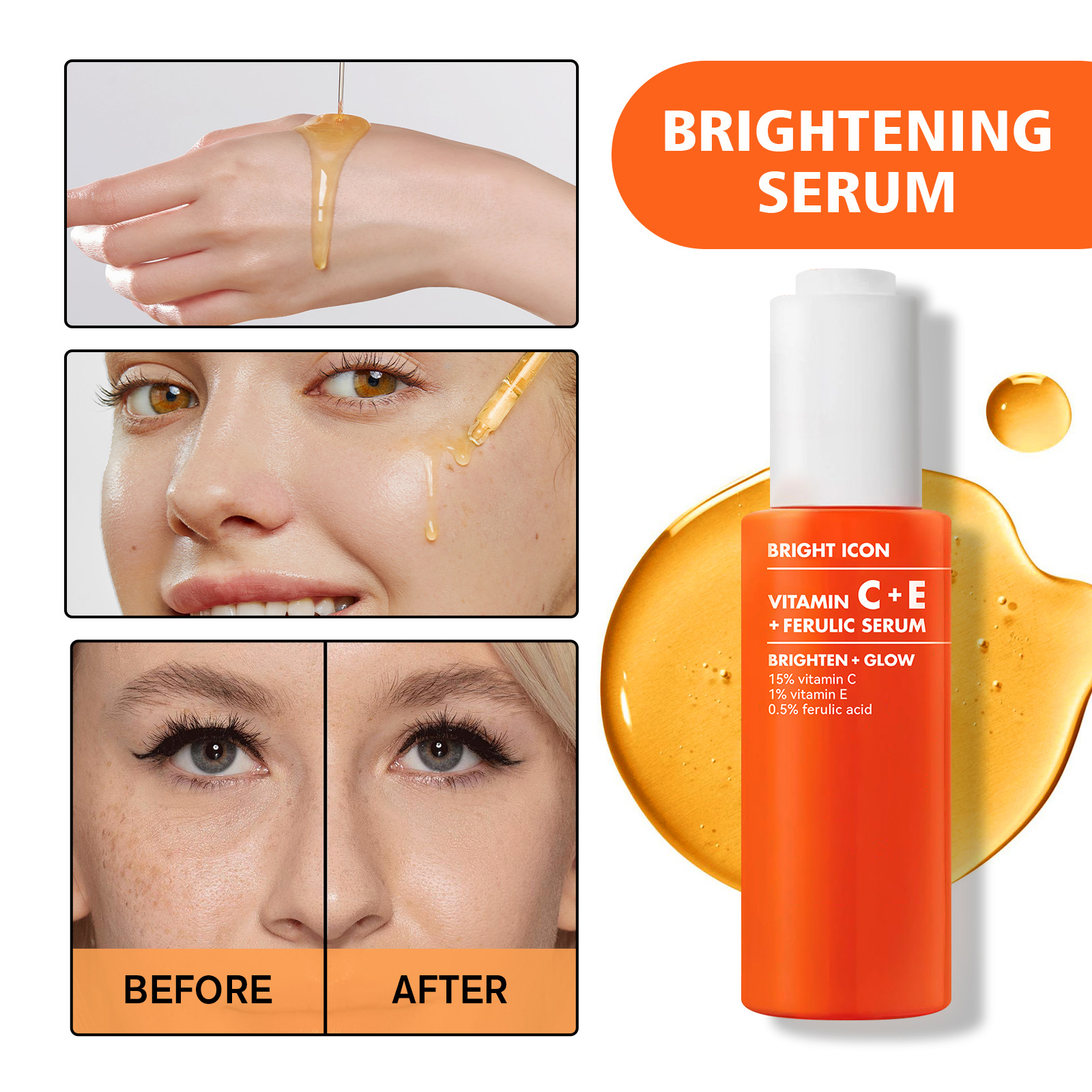 Vitamin C+E Serum for Eye Bag  - Ferulic Acid Serum avis et prix
