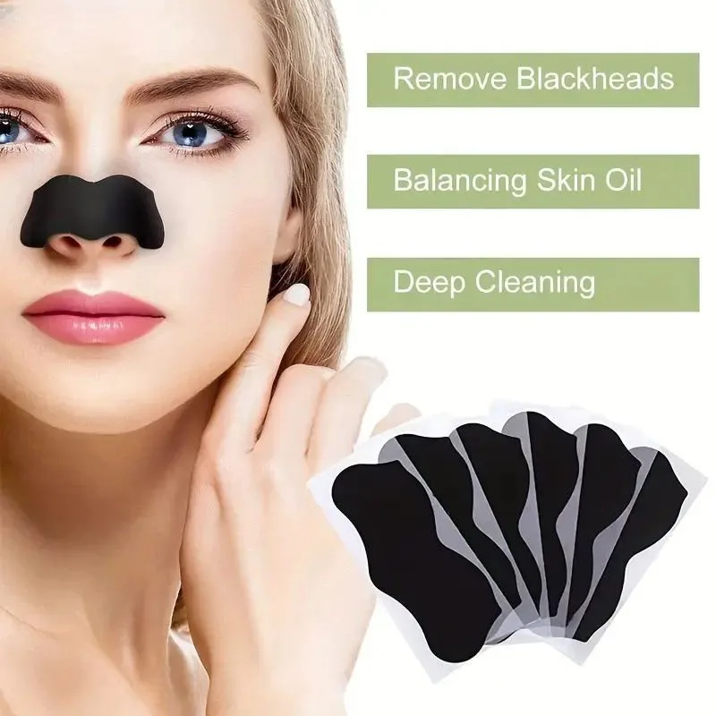 10/20/50pcsCharcoal Blackhead  - Charcoal Pore Strip avis et prix